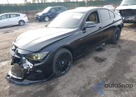 2015 BMW 335I xDrive z USA, uszkodzony, nr VIN WBA3B9G56FNR93171